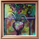 Ian Case - Mums Black Vase